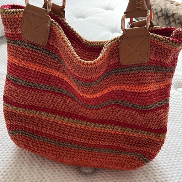 Free if purchase more than 40 dollars 
Sak knitted Totes - Picture 5 of 5
